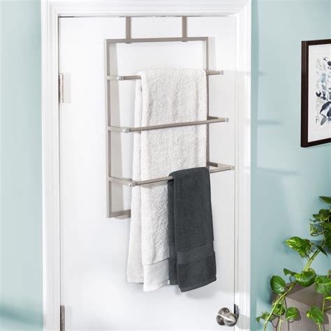 towel rack door hanger|More.